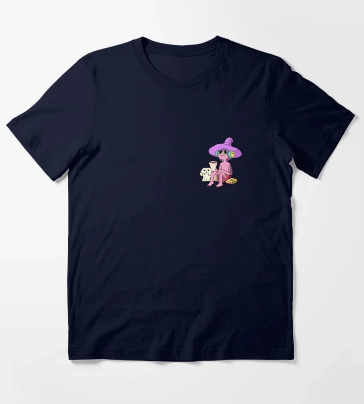 Midnight Gospel coffee small T-Shirt Navy