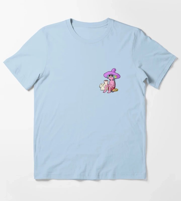 Midnight Gospel coffee small T-Shirt Sky Blue