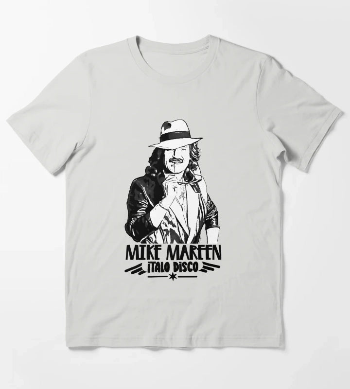 Mike Mareen Italo Disco T-Shirt Light Grey