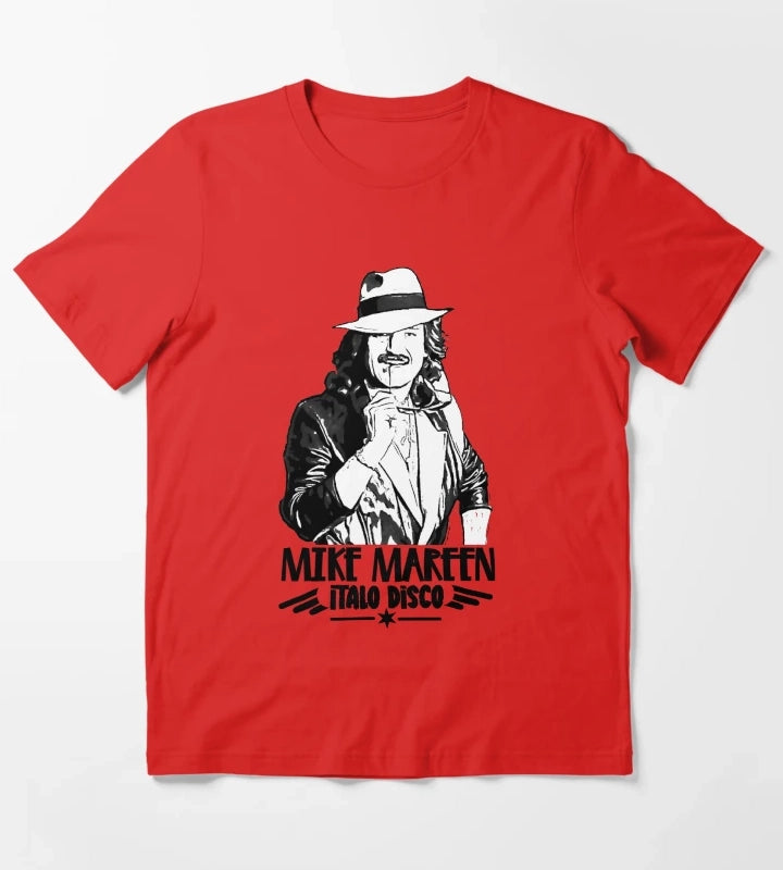 Mike Mareen Italo Disco T-Shirt Red