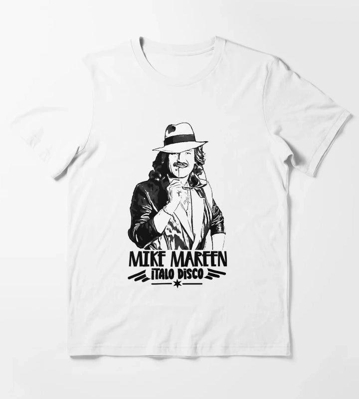 Mike Mareen Italo Disco T-Shirt White