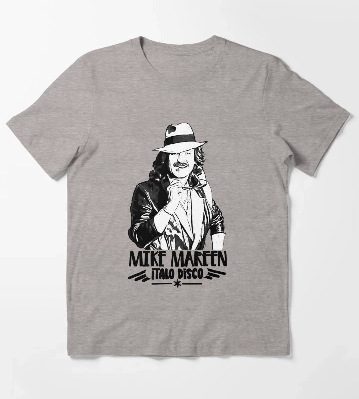 Mike Mareen Italo Disco T-Shirt Heather Grey