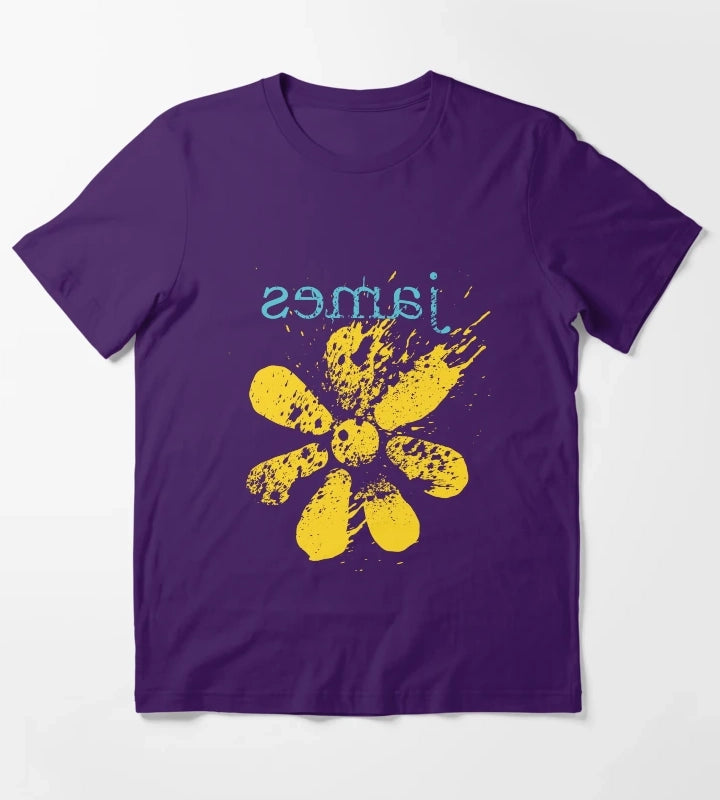 Mind Blowing James color T-Shirt Purple