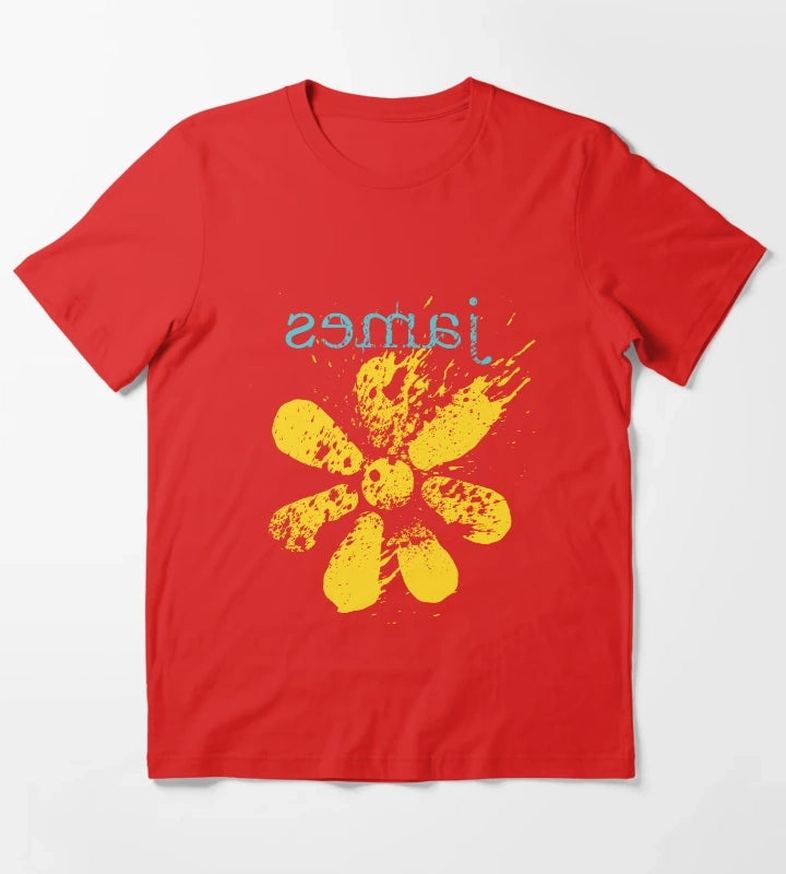 Mind Blowing James color T-Shirt Red