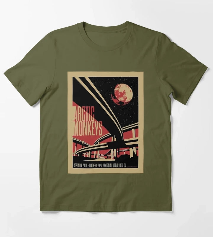 Minimalist AM T-Shirt Olive Green