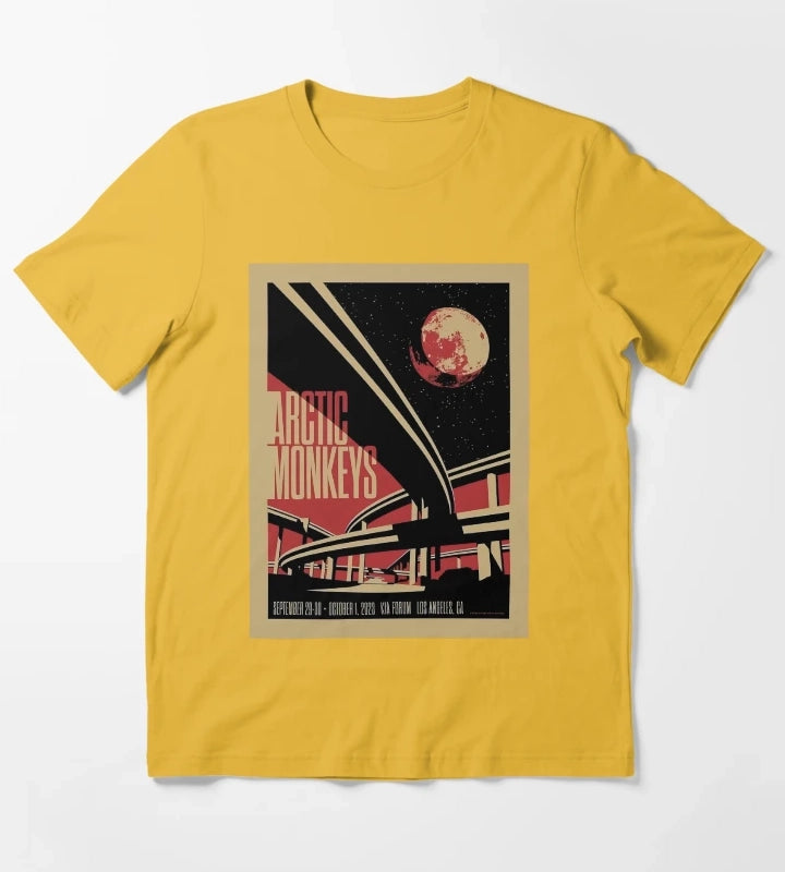 Minimalist AM T-Shirt Yellow