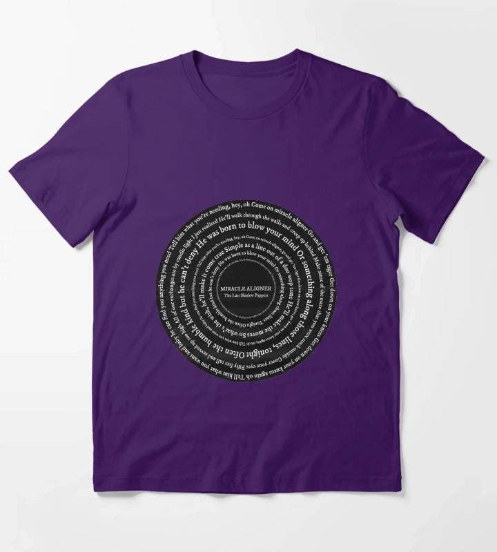 Miracle Aligner Lyric Circle T-Shirt Purple