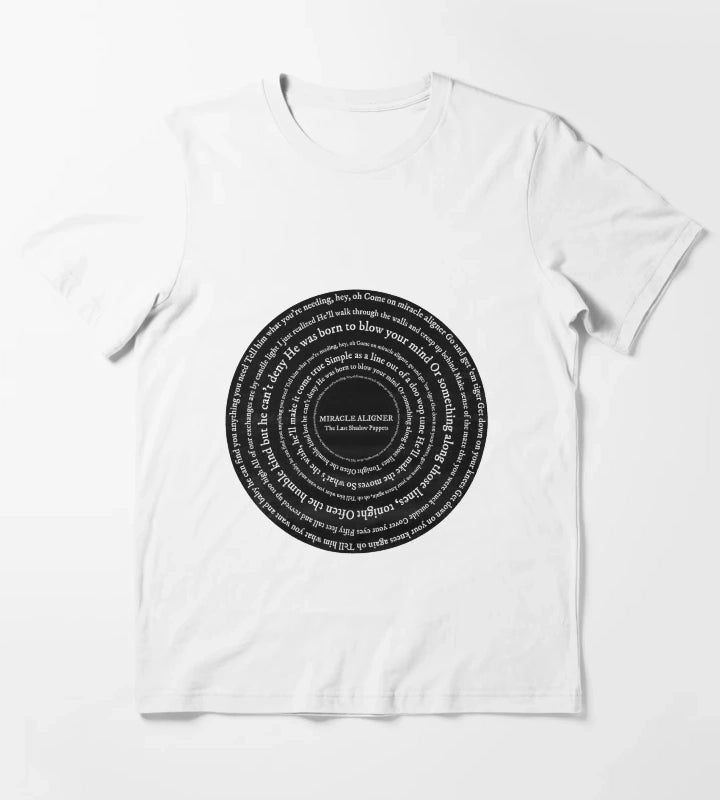 Miracle Aligner Lyric Circle T-Shirt White