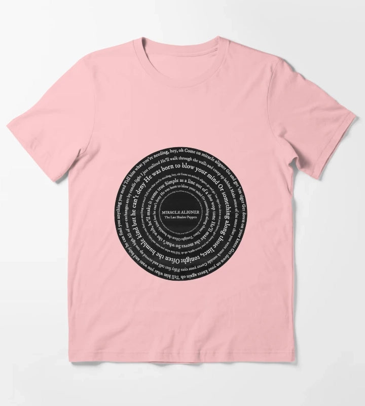 Miracle Aligner Lyric Circle T-Shirt Dark Grey