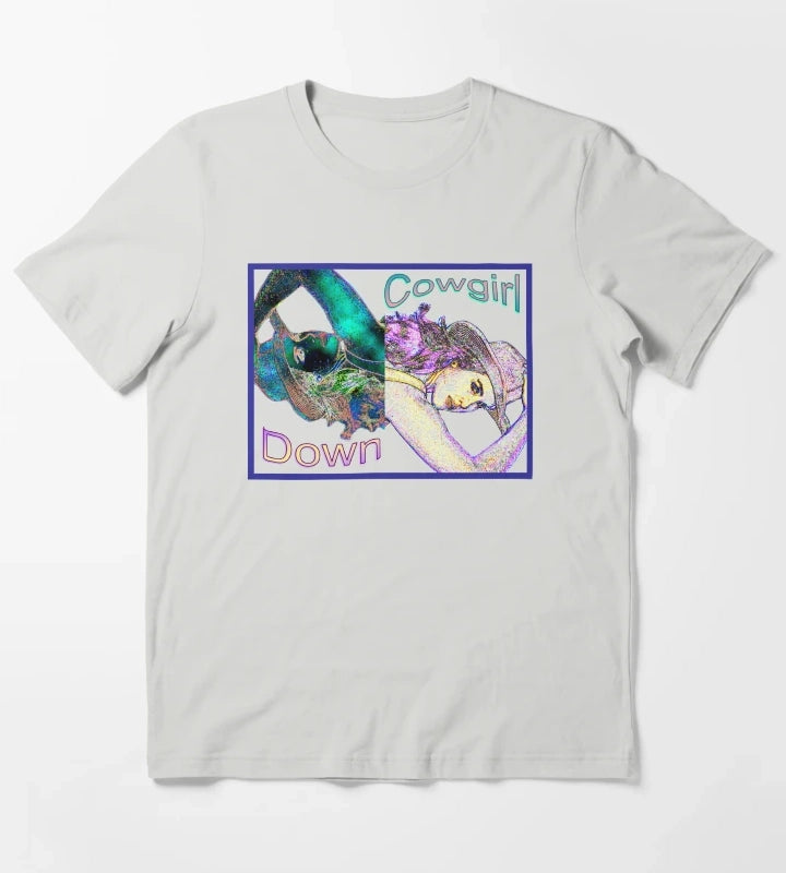 Mirror Images T-Shirt Light Grey