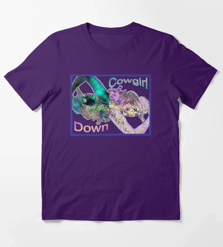 Mirror Images T-Shirt Purple