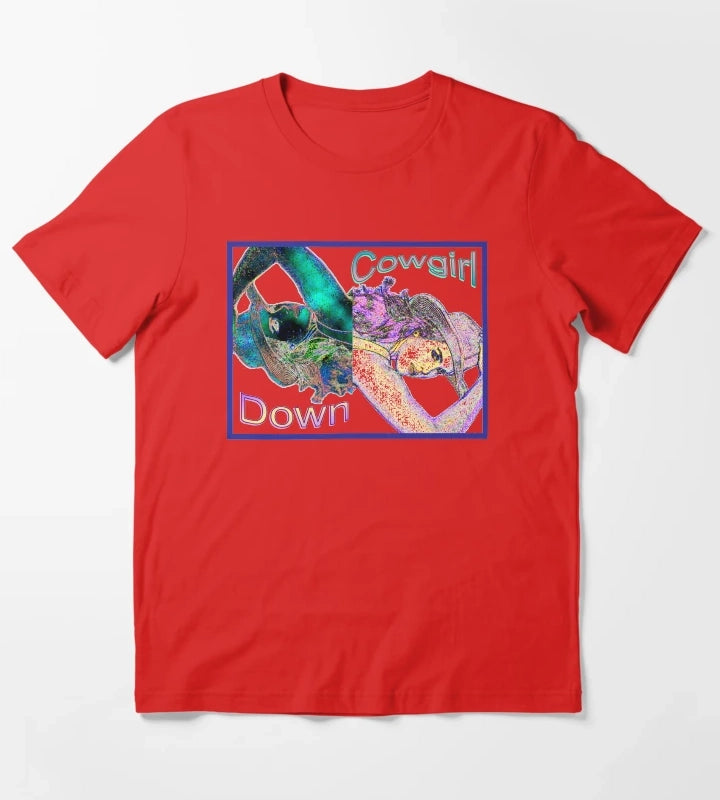 Mirror Images T-Shirt Red