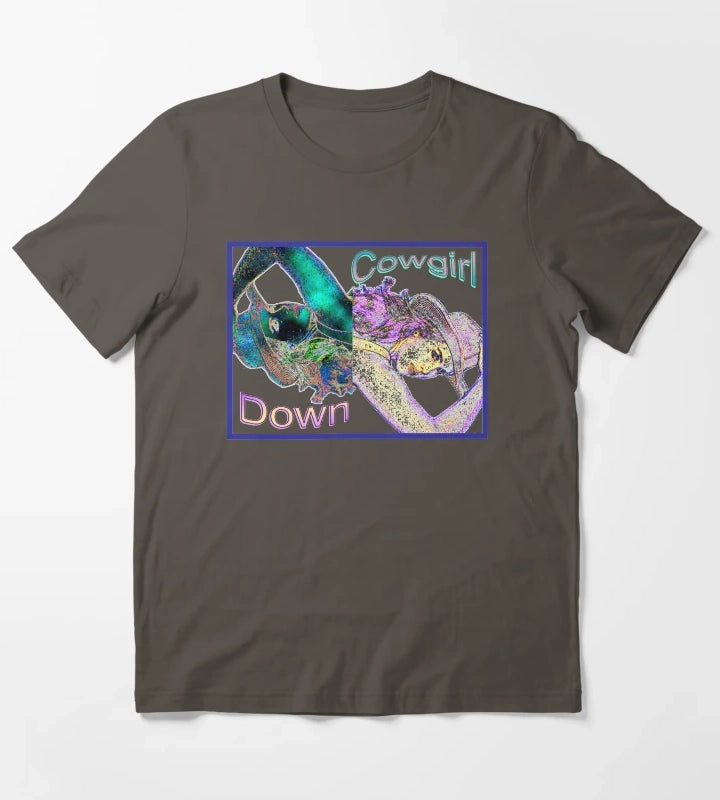 Mirror Images T-Shirt Dark Grey