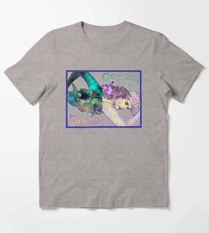Mirror Images T-Shirt Heather Grey