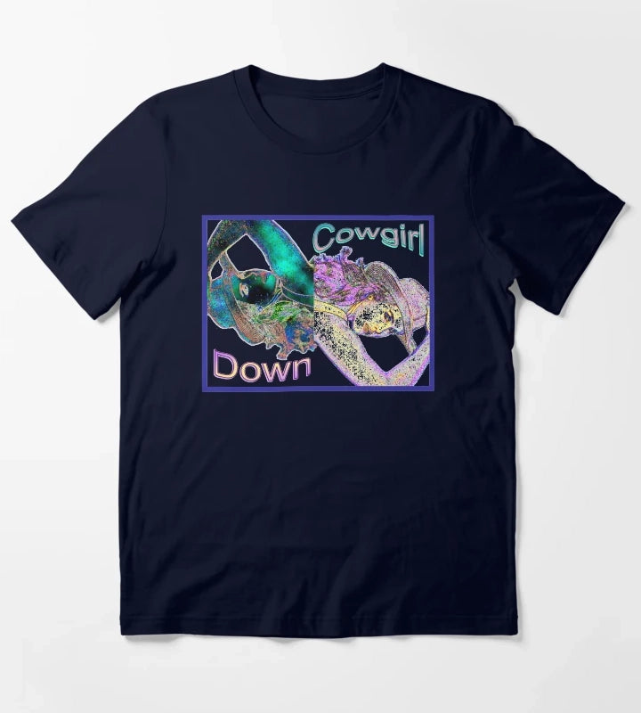 Mirror Images T-Shirt Navy