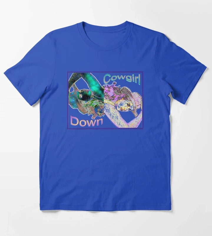 Mirror Images T-Shirt Blue