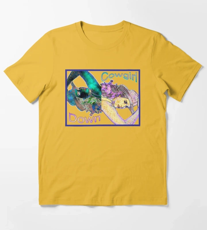 Mirror Images T-Shirt Yellow