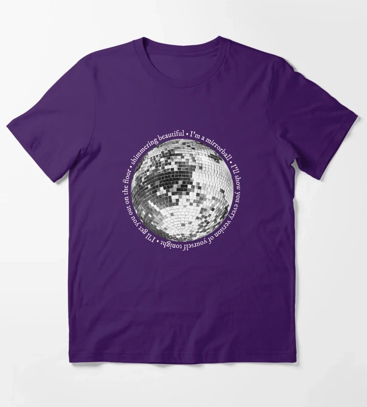 Mirrorball T-Shirt Purple