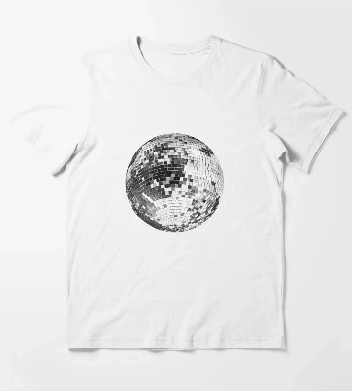 Mirrorball T-Shirt White