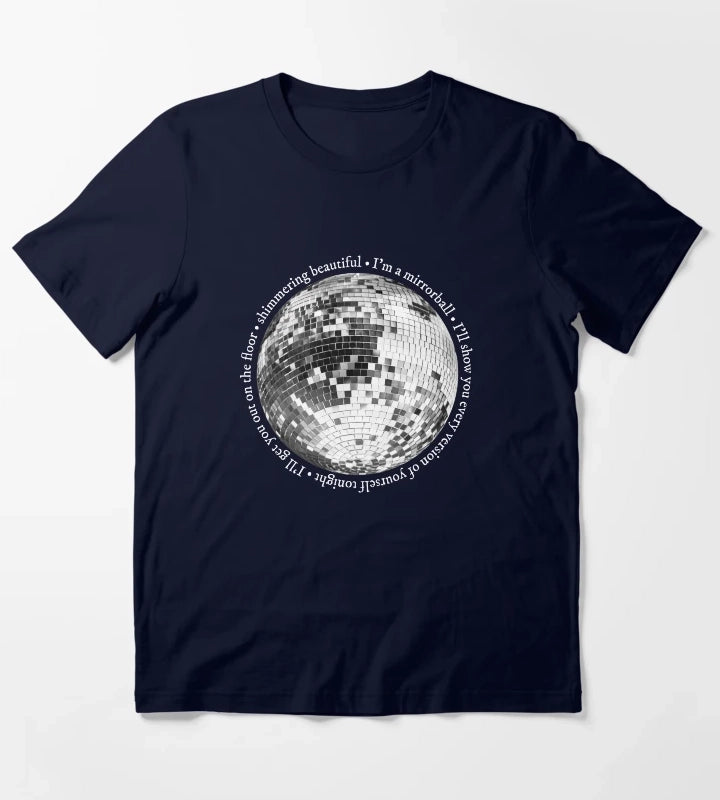 Mirrorball T-Shirt Navy