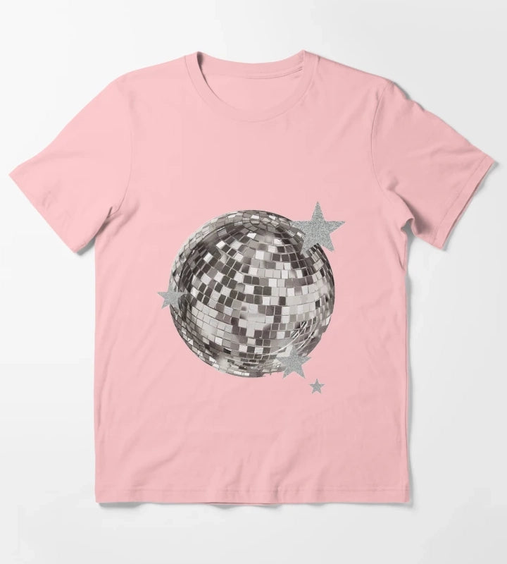 Mirrorball stars T-Shirt Dark Grey