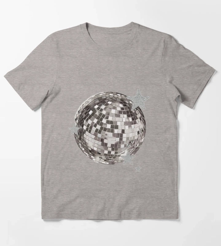 Mirrorball stars T-Shirt Heather Grey