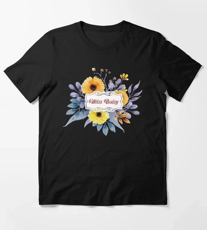 Miss Daisy Floral Design Shirt T-Shirt