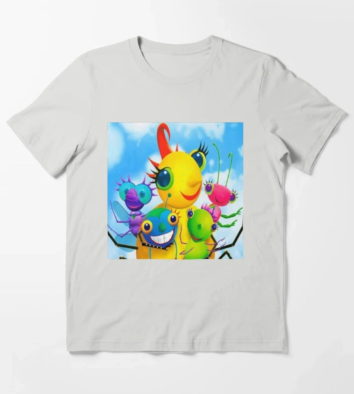Miss Spiders Sunny Patch Friends T-Shirt Light Grey