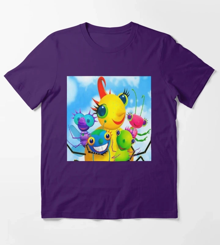Miss Spiders Sunny Patch Friends T-Shirt Purple