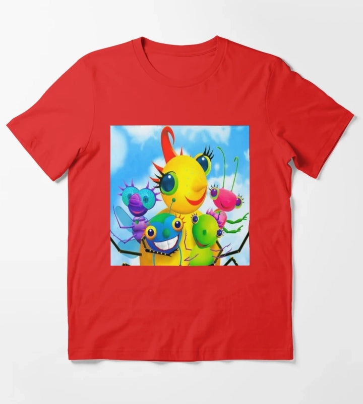 Miss Spiders Sunny Patch Friends T-Shirt Red