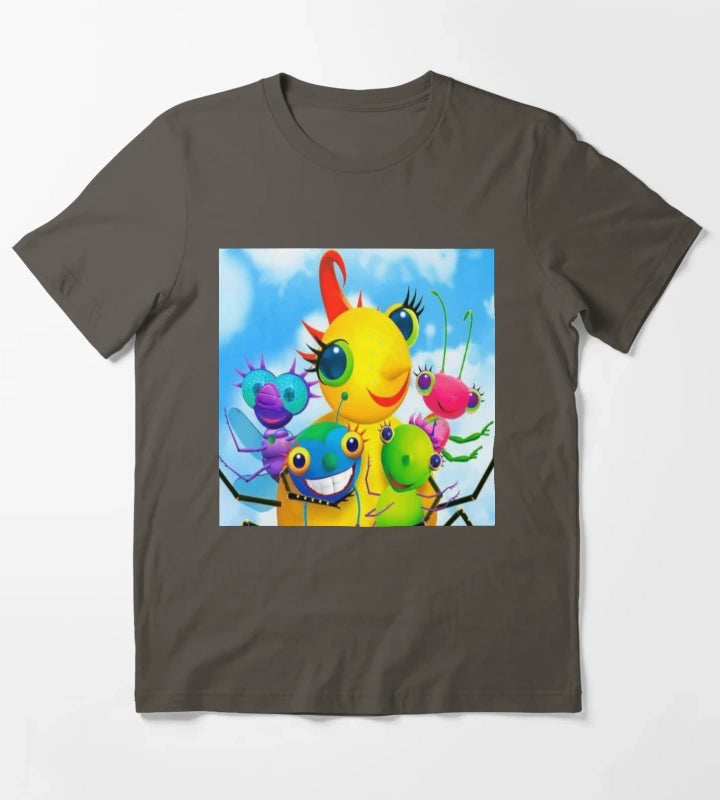 Miss Spiders Sunny Patch Friends T-Shirt Dark Grey