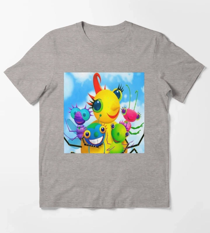 Miss Spiders Sunny Patch Friends T-Shirt Heather Grey