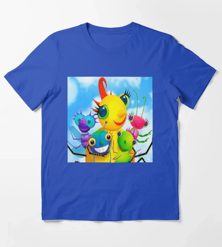 Miss Spiders Sunny Patch Friends T-Shirt Blue