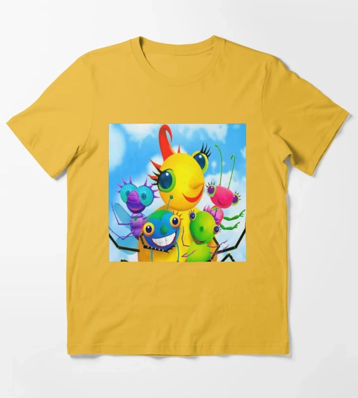 Miss Spiders Sunny Patch Friends T-Shirt Yellow
