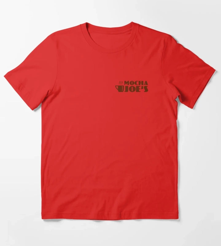 Mocha Joes Curb Your Enthusiasm T-Shirt Red