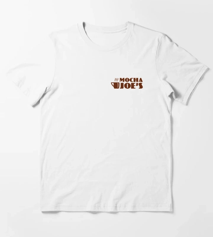 Mocha Joes Curb Your Enthusiasm T-Shirt White