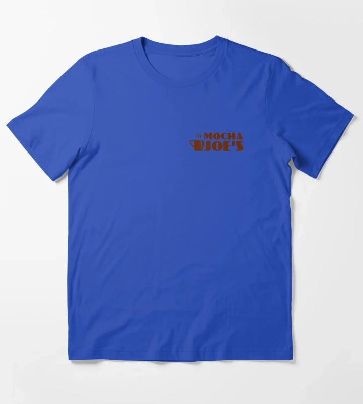 Mocha Joes Curb Your Enthusiasm T-Shirt Blue