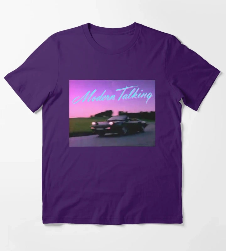 Modern Talking Cheri Cheri Lady T-Shirt Purple