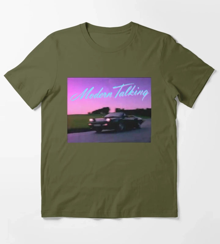 Modern Talking Cheri Cheri Lady T-Shirt Olive Green