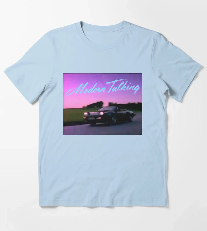 Modern Talking Cheri Cheri Lady T-Shirt Sky Blue
