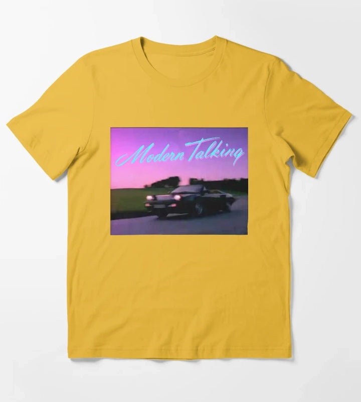 Modern Talking Cheri Cheri Lady T-Shirt Yellow