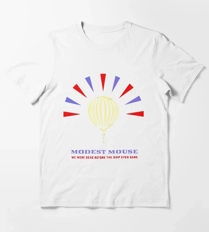 Modest Mouse Balloons T-Shirt White