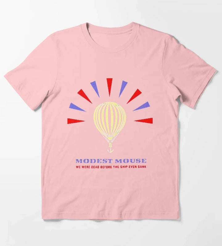 Modest Mouse Balloons T-Shirt Dark Grey