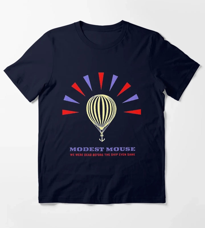 Modest Mouse Balloons T-Shirt Navy