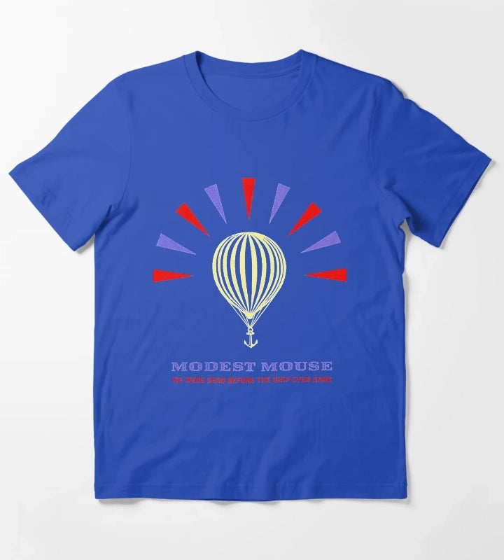 Modest Mouse Balloons T-Shirt Blue