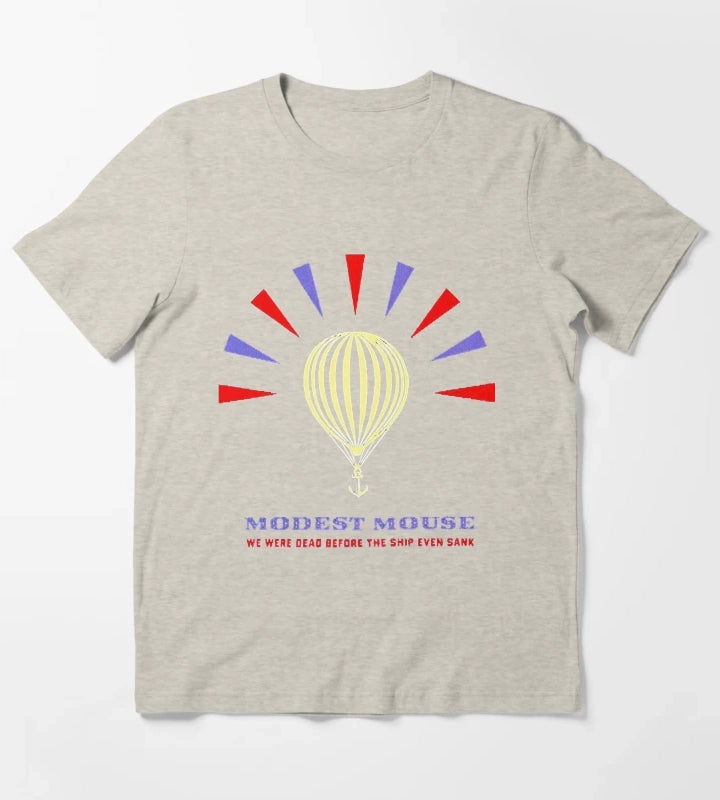 Modest Mouse Balloons T-Shirt Cream