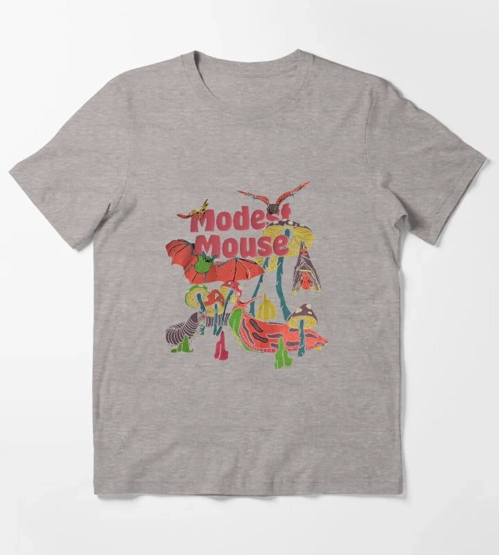 Modest Mouse T-Shirt Heather Grey