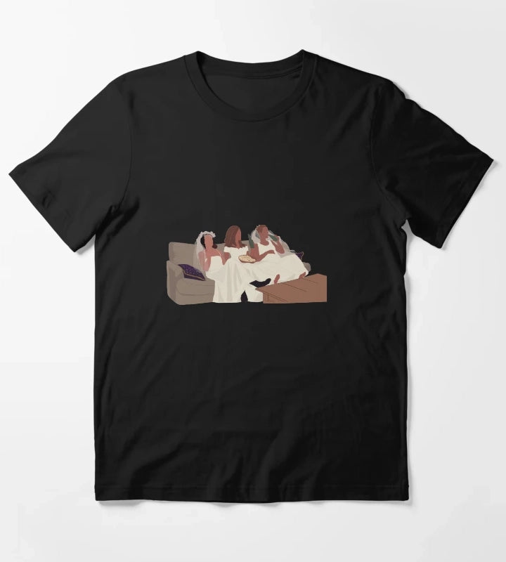 Monica Rachel and Phoebe in wedding dresses T-Shirt
