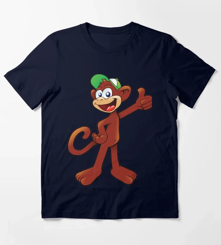 Monkey showing thumbs up T-Shirt Navy