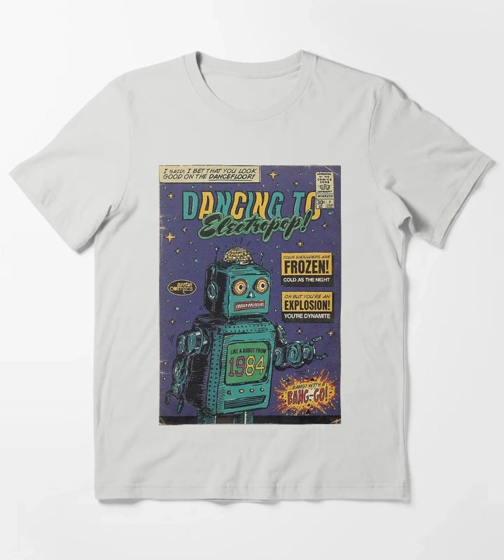 Monkeys Animal T-Shirt Light Grey